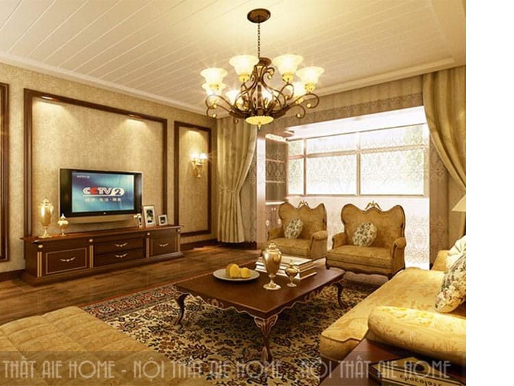 Phong cách nội thất cổ điển mang nét đẹp cổ xưa