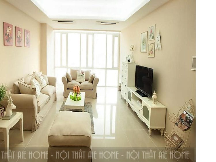 Mặt tiền khi thiết kế nội thất nhà chung cư