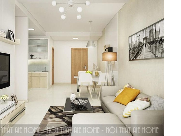 Thiết kế nội thất chung cư theo phong cách hiện đại